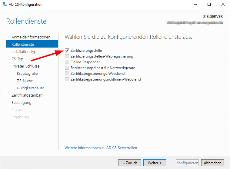 PKI01 Rollendienste