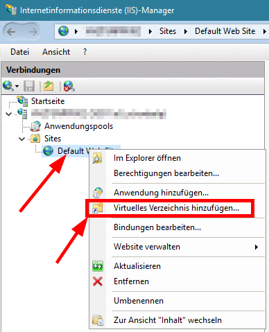 PKI02 IIS Verzeichnis