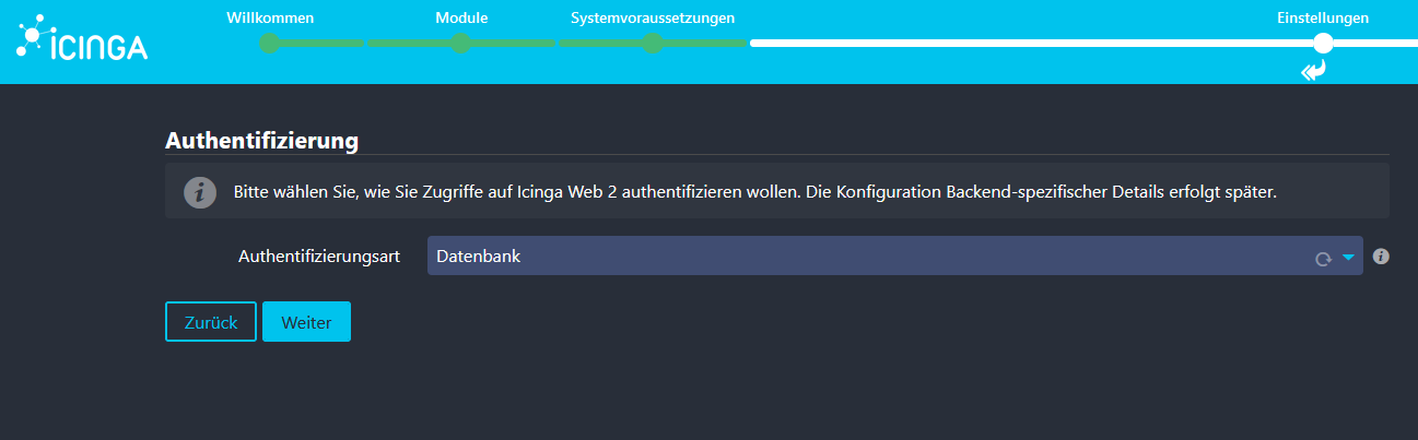 Config User DB