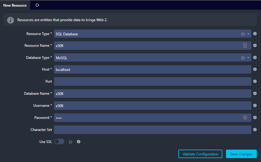 DB Config